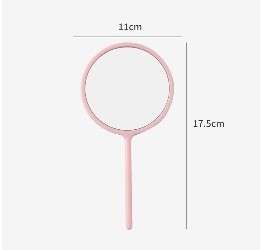 TSHOU1101 Travel Makeup Mirror Classic Lollipop Shape Mirror Desktop Beauty Mirror Elegant For Home Portable Use Travel