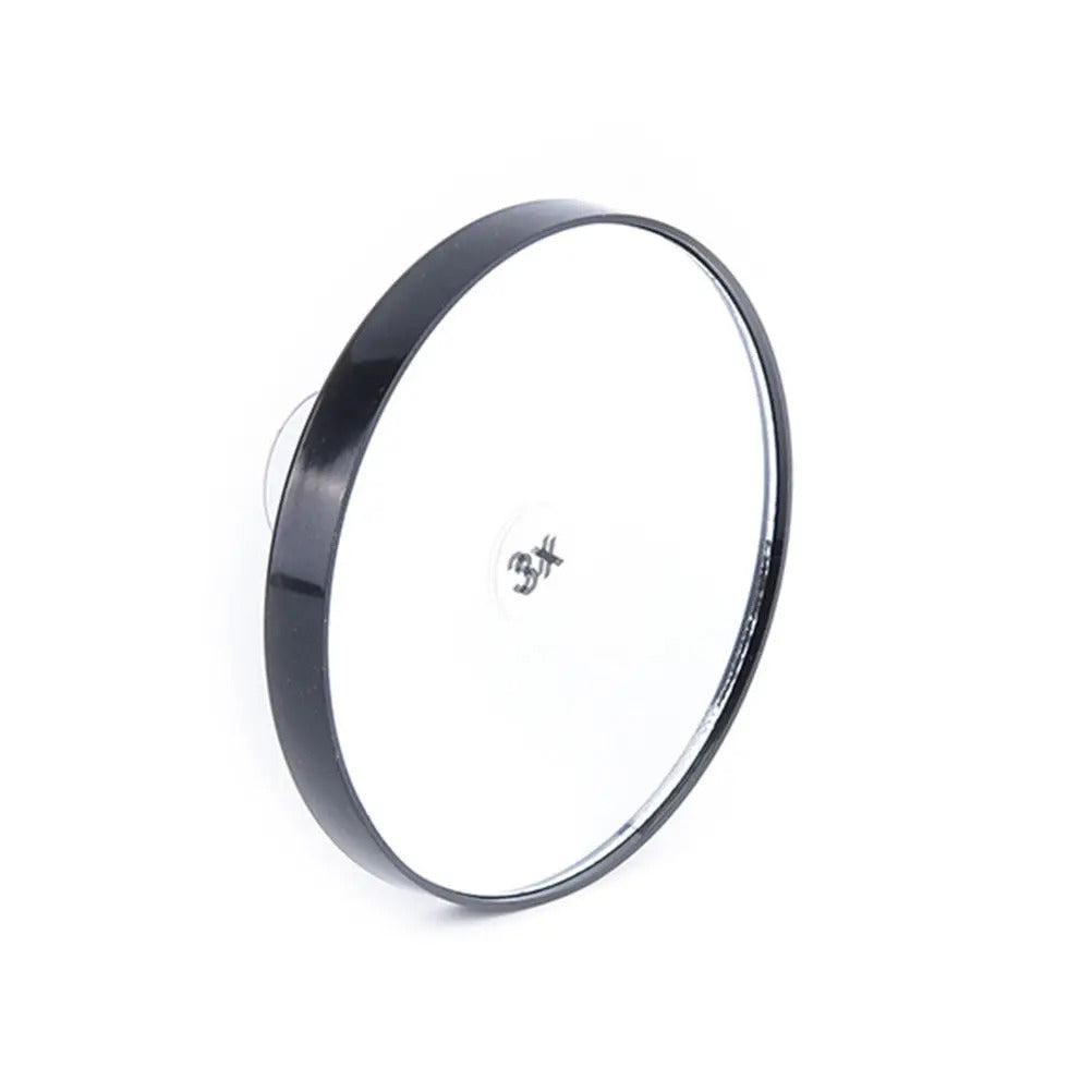 TSHOU925 Magnifying Make Up Shaving Travel Bathroom Shower Suction Cup Beauty Mirror Black New