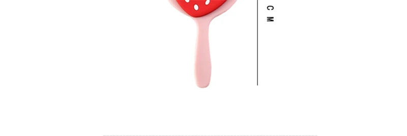 TSHOU911 Cute Mini Handheld Cosmetic Mirror Dressing Salon Barbers Beauty Hair Hairdressers Cartoon Decorative Mirror with Handl