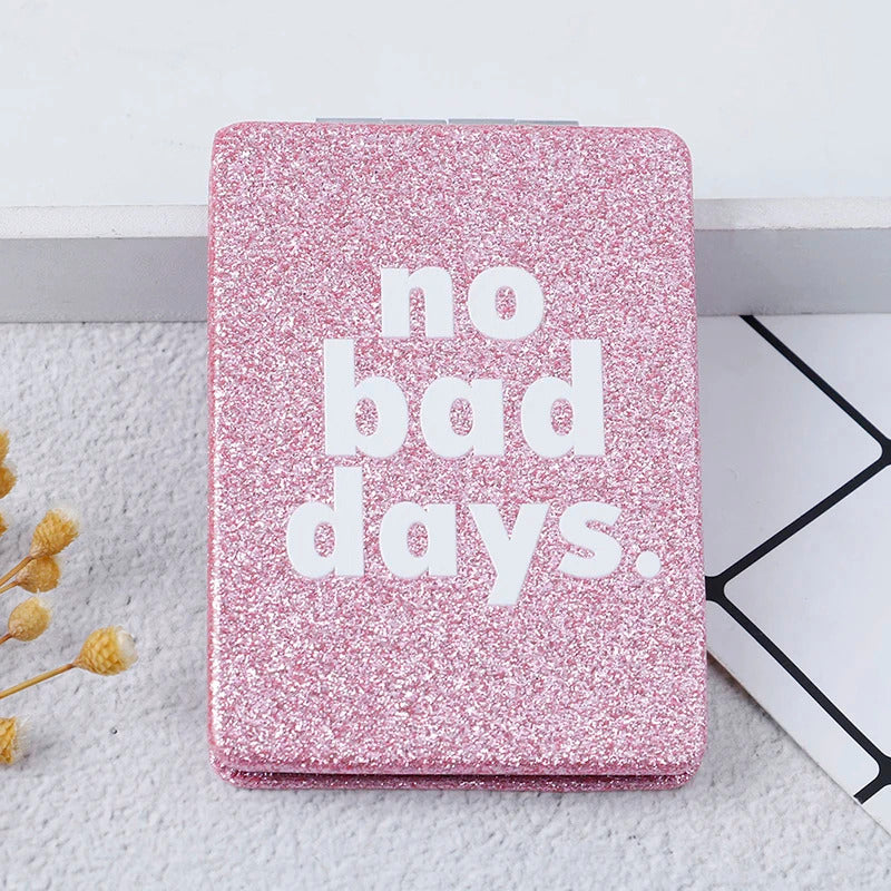 L530  Mini Mirror square Shape Girl Mini Double Sides Portable Mirror Pocket Makeup Cosmetics Compact Mirrors Drop Shipping