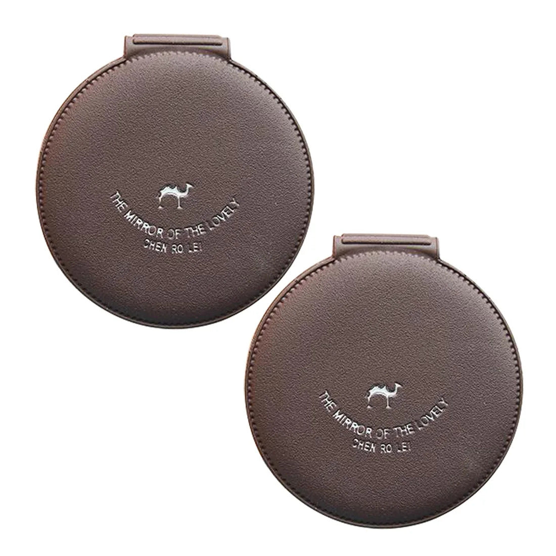 TSHOU523 Cute Makeup Mirror Women Foldable Makeup Mirrors Tool Lady Cosmetic Hand Folding Portable Compact Pocket Mirror