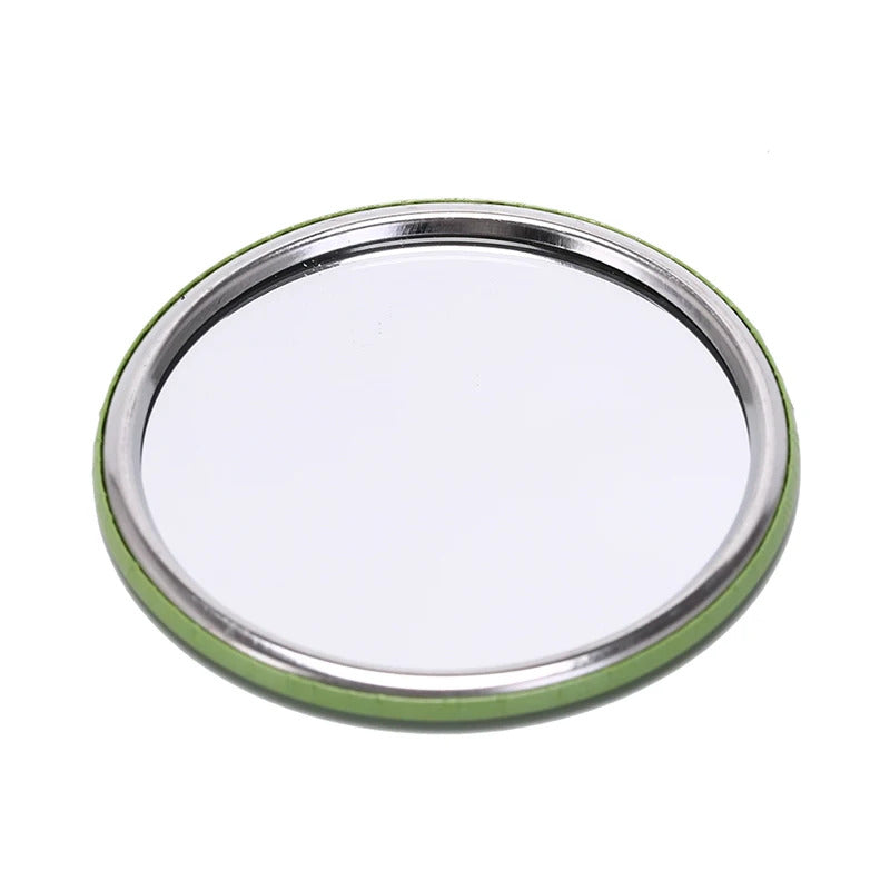 SET07  Fashion cute mini cartoon small round mirror portable makeup glass mirror portable princess makeup mirror