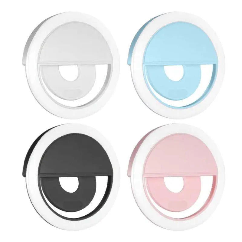 CX378 Clip on Selfie Ring Light Portable Rechargeable Selfie Fill Light for Live Stream and Makeup Jy20 21 Dropshipping