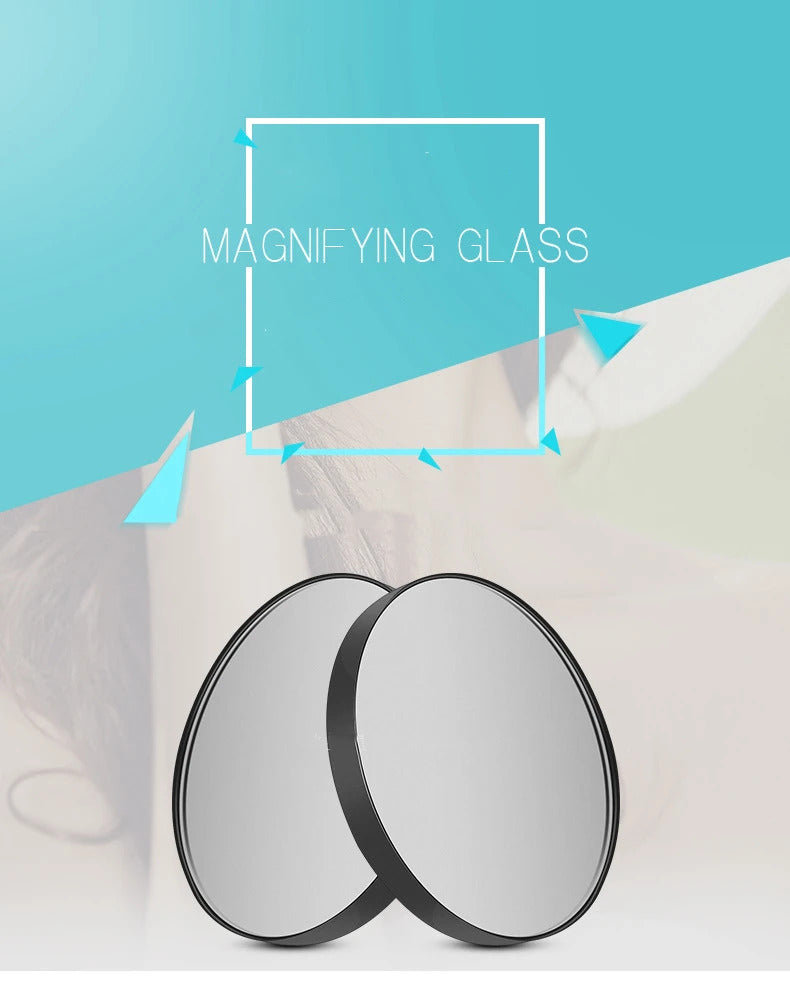 TSHOU621  Hot Selling Makeup Mirror 5/10X Magnifying Round Mirror with Two Suction Cups Cosmetics Tools Round Mirror