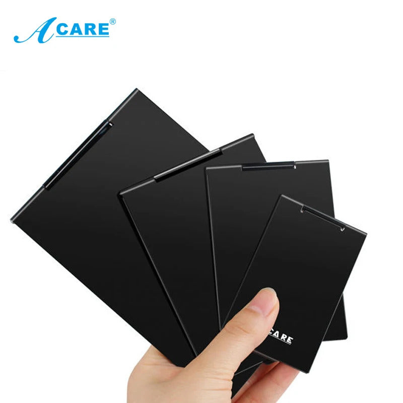 Cx11 ACARE Makeup Mirror Portable Round Folded Compact Pocket Hand  Personalized  Ultra-Thined Gift For Girl
