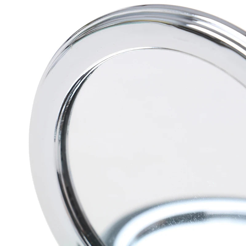 TSHOU921 Double-Sided Folding Cosmetic Mirror Mini Makeup Mirror Compact Pocket Mirror Female Gifts With Flowing Sparkling Sand