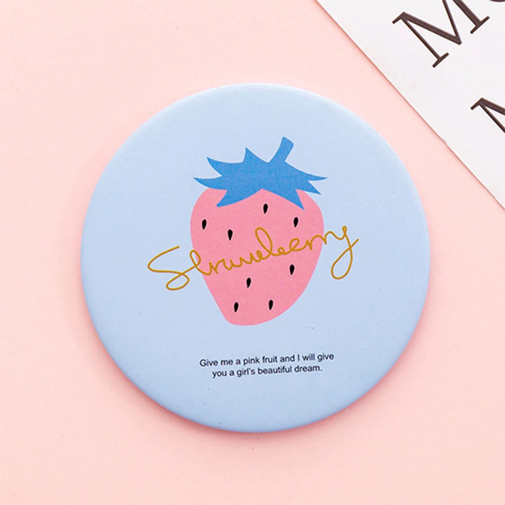 CX310 Makeup Mirror Portable Hand Mini Make Up Mirror Travel Round Pocket Cosmetic Mirror Portable Beauty Makeup Tools