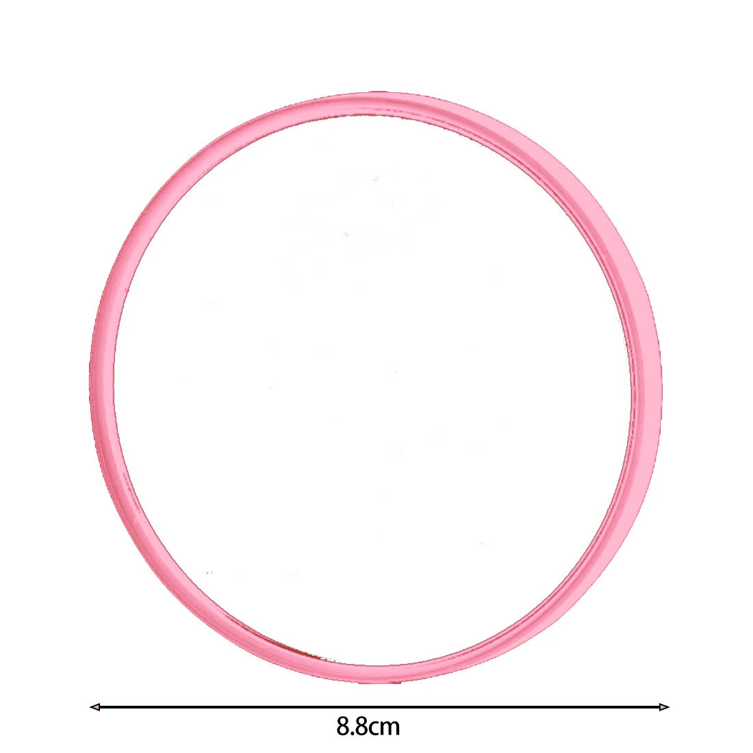 TSHOU499 Small  Makeup Mirror Touch Screen 10 Times Suction Cup Magnifying Glass Small Round Mirror Portable Mini Makeup Mirror