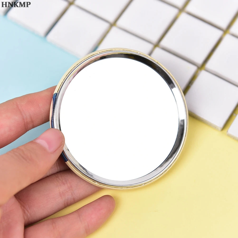 TSHOU735 Mirrors Espelho De Maquiagem Espejos De Bolsillo Cute Girl Mini Pocket Makeup Mirror Cosmetic Compact  Random Color