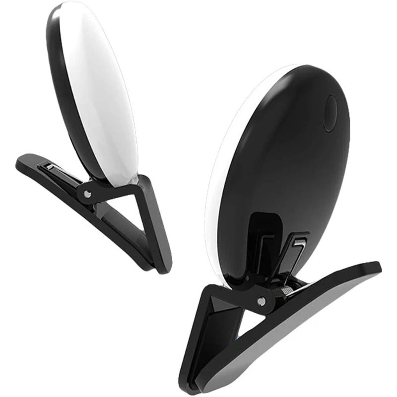 CX196 Trifold Hair Cutting Mirror with Lights 10X Magnification Self Styling Mirrors