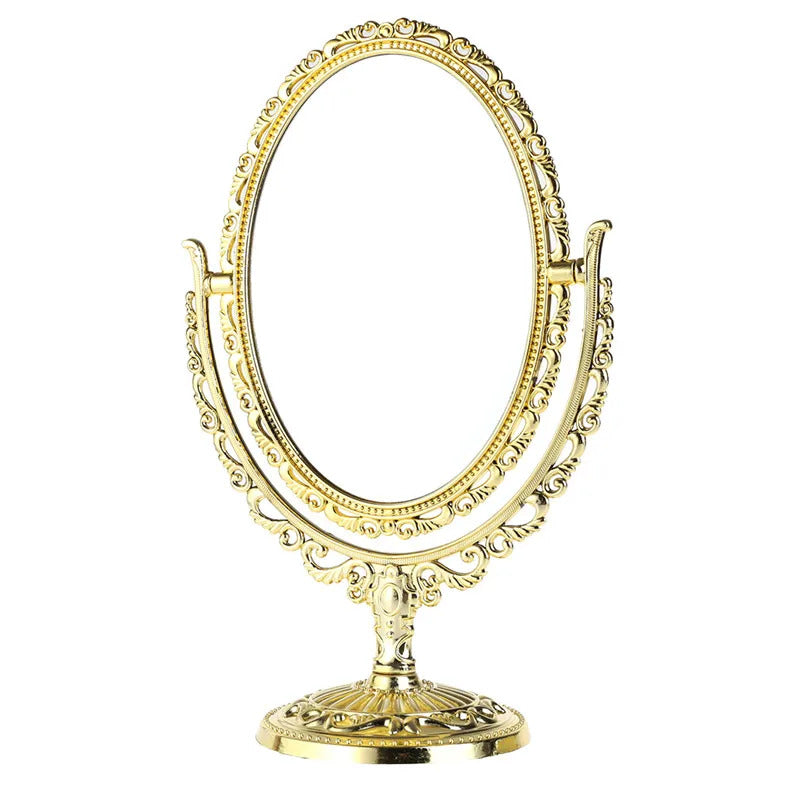 TSHOU929 Makeup Mirror Stand Table Cosmetic Mirror Plastic Dresser Mirrors Tools U2JD