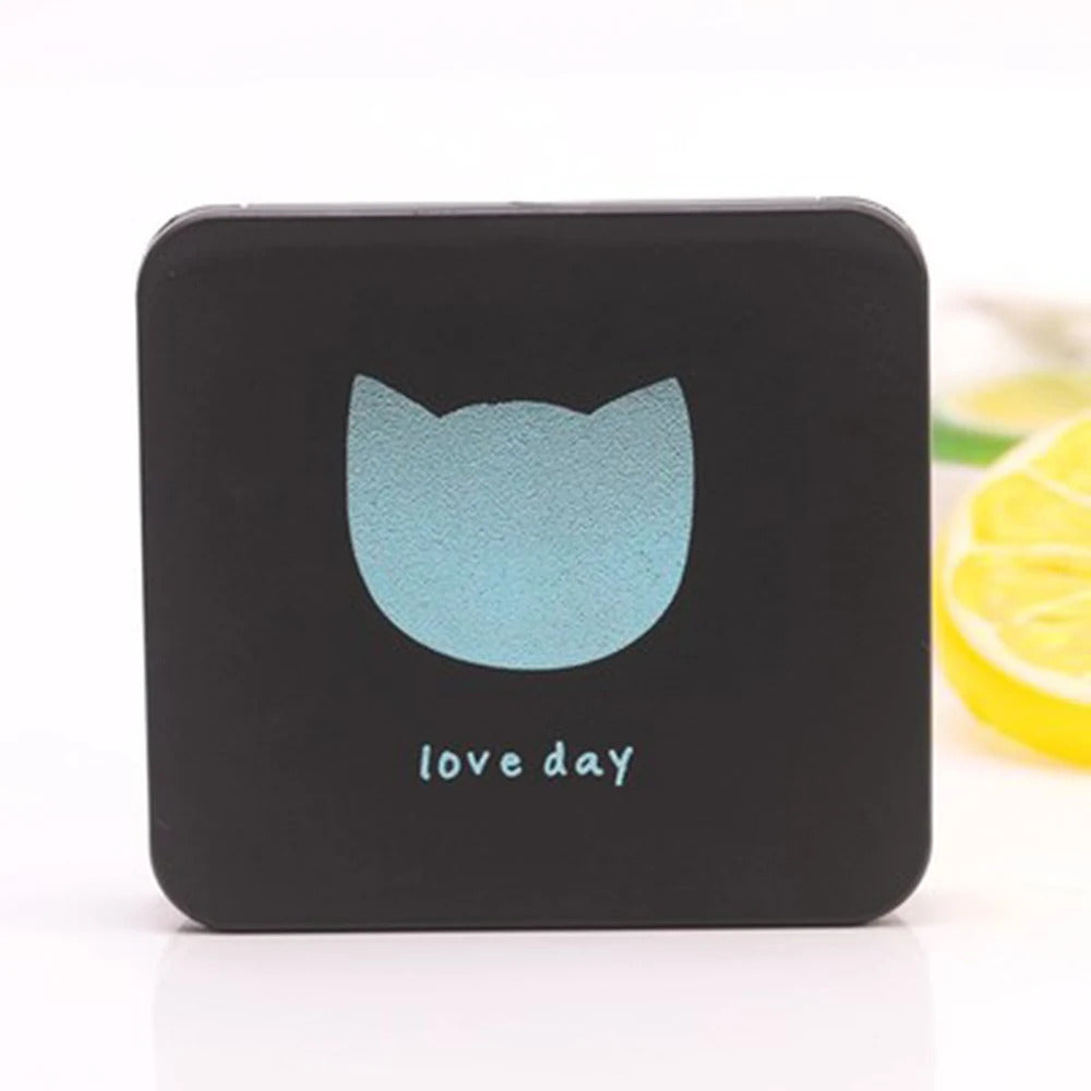 DSHOU347  Square Makeup Mirrors Portable Double-sided Vanity Mirror Cosmetic Mirror Makeup Vanity Foldable Pocket Hand Mirror