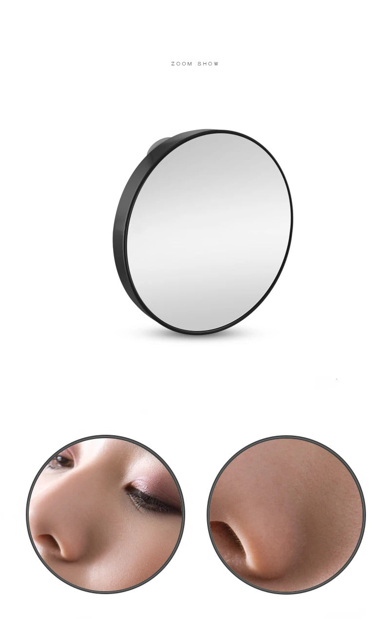 TSHOU961  Hot Selling Makeup Mirror 5/10X Magnifying Round Mirror with Two Suction Cups Cosmetics Tools Round Mirror Magnification