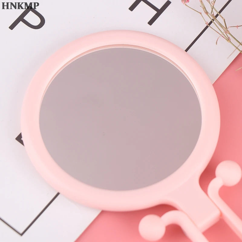SET18  Travel 15/10X Magnifying Handheld Vanity Mirror Folding Hand Held Mirror-Double Sided Folding Adjustable Pedestal Makeup