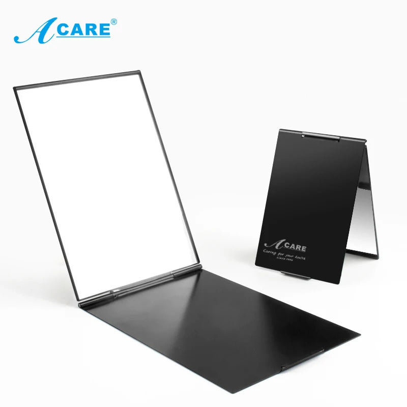 Cx11 ACARE Makeup Mirror Portable Round Folded Compact Pocket Hand  Personalized  Ultra-Thined Gift For Girl