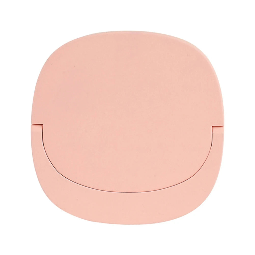 Cx52  Mini Makeup Mirror square Shape Girl Mini Portable Mirror Pocket Makeup Cosmetics Compact Mirrors Rechargeable LED Mirror