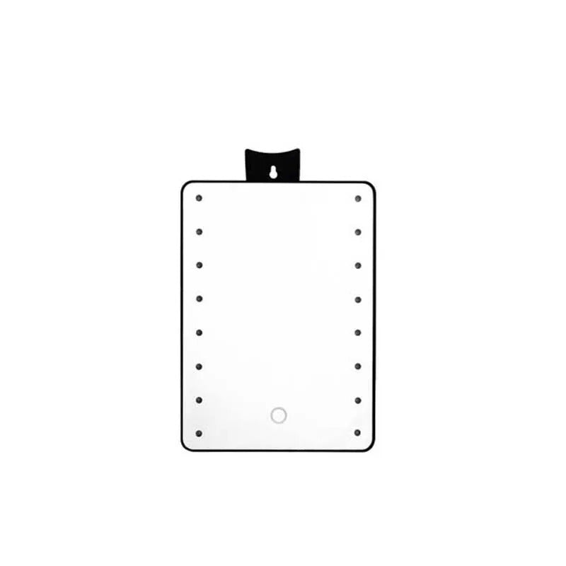 CASHOU115 Makeup Mirror With Leds Cosmetic Mirror With Touch Dimmer Switch Battery Operated Stand For Tabletop Bathroom T