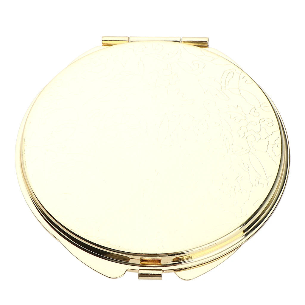 TSHOU805 Compact Makeup Mirror Cosmetic Magnifying Portable Make Up Mirrors for Purse Travel Bag Home Office Mirror