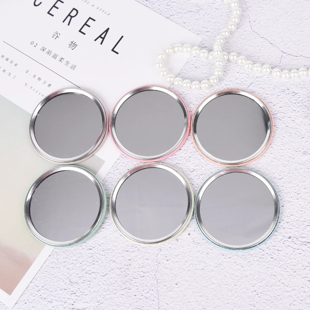 CSHOU382 Girl Mini Pocket Makeup Mirror Cosmetic Compact Mirrors Espelho De Maquiagem Espejos De Bolsillo Friut Design Round