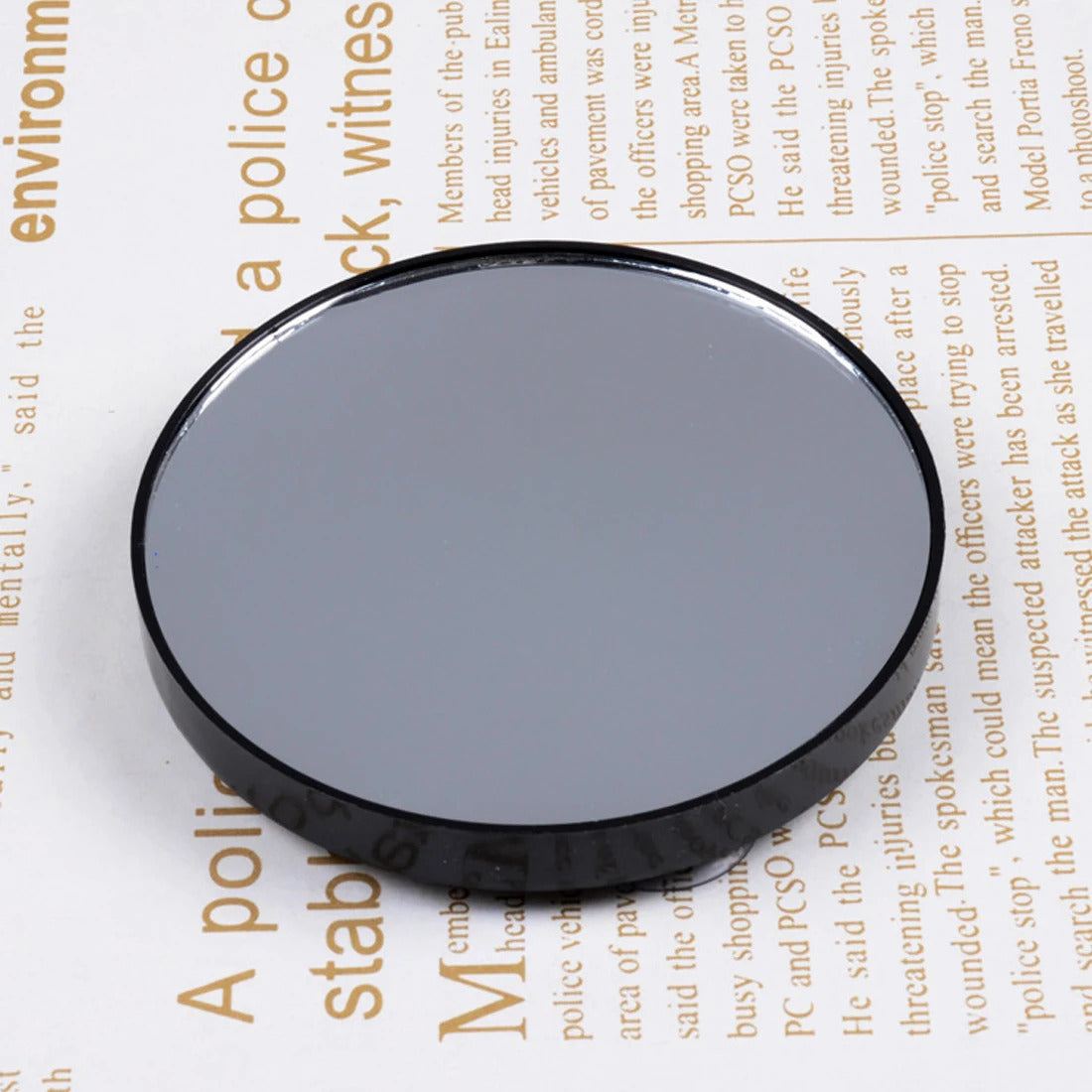 CX314 Magnifying Makeup Mirror Portable Hand Mirror Vanity Mini Pocket Round Makeup Magnifying Mirror With Suction Cups