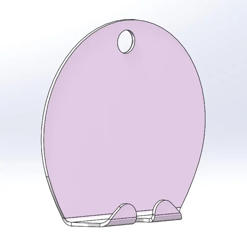 L183 Portable Bathroom Shower Fog Free Travel Mirror Washroom Shaving Mirrors U2JD