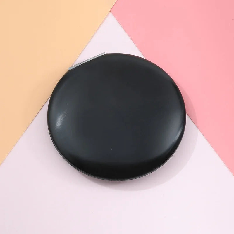 L503 New Women Small Makeup Mirror Cosmetic Magnifying Make Up Mirror for Purse Travel Bag Mirror