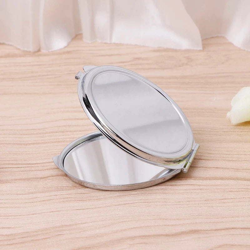 TSHOU854 Portable Hand Pocket Various Shapes Double Folded-Side Stainless Steel Mirror Jy20 21 Dropshipping
