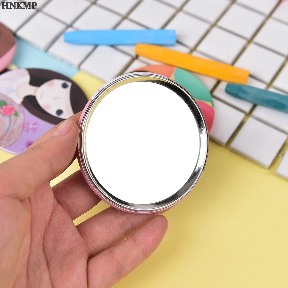 TSHOU1194  Mirrors Espelho De Maquiagem Espejos De Bolsillo Random Girl Mini Pocket Makeup Mirror Cosmetic Compact