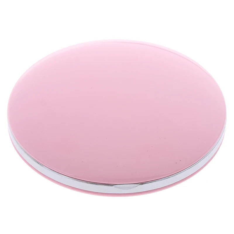 L131 Travel Portable Lighting Magnifying Mirror New Foldable LED Light Mini Makeup Mirror Compact Cosmetic Mirror