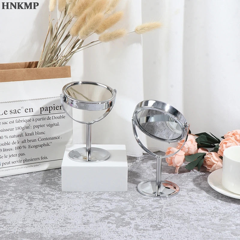 L271 Mirror Magnification Tabletop Vanity Table Round Mirror Double Sided Makeup Tool Makeup Mirror